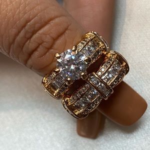 18k gold filled rings